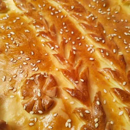 Пирог с капустой и яйцом